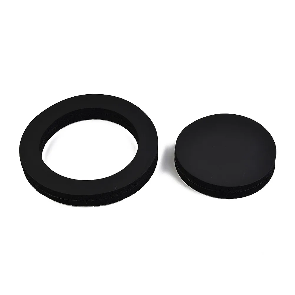 

6.5inch Pad Cotton Car Speaker Ring Sound Insulation Accessories Auto Audio Soundproof Door Trim Self Adhesive Insulation Ring