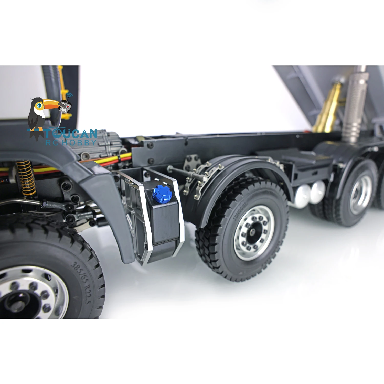 Модель JDM 65D 1/14 металлический гидравлический радиоуправляемый самосвал 8x8 Armageddon