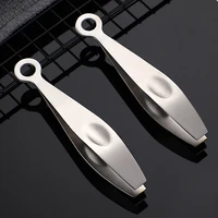 1 pc stainless steel fish bone tweezers pincer clip puller remover tongs fish bone plucking clamp kitchen gadgets seafood tools
