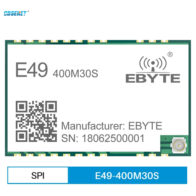 

CMT2300A Wireless Module SPI 433MHz 470MHz 490MHz 30dBm CDSENET E49-400M30S 5.5km Long Range Transmitter Receiver Transceiver