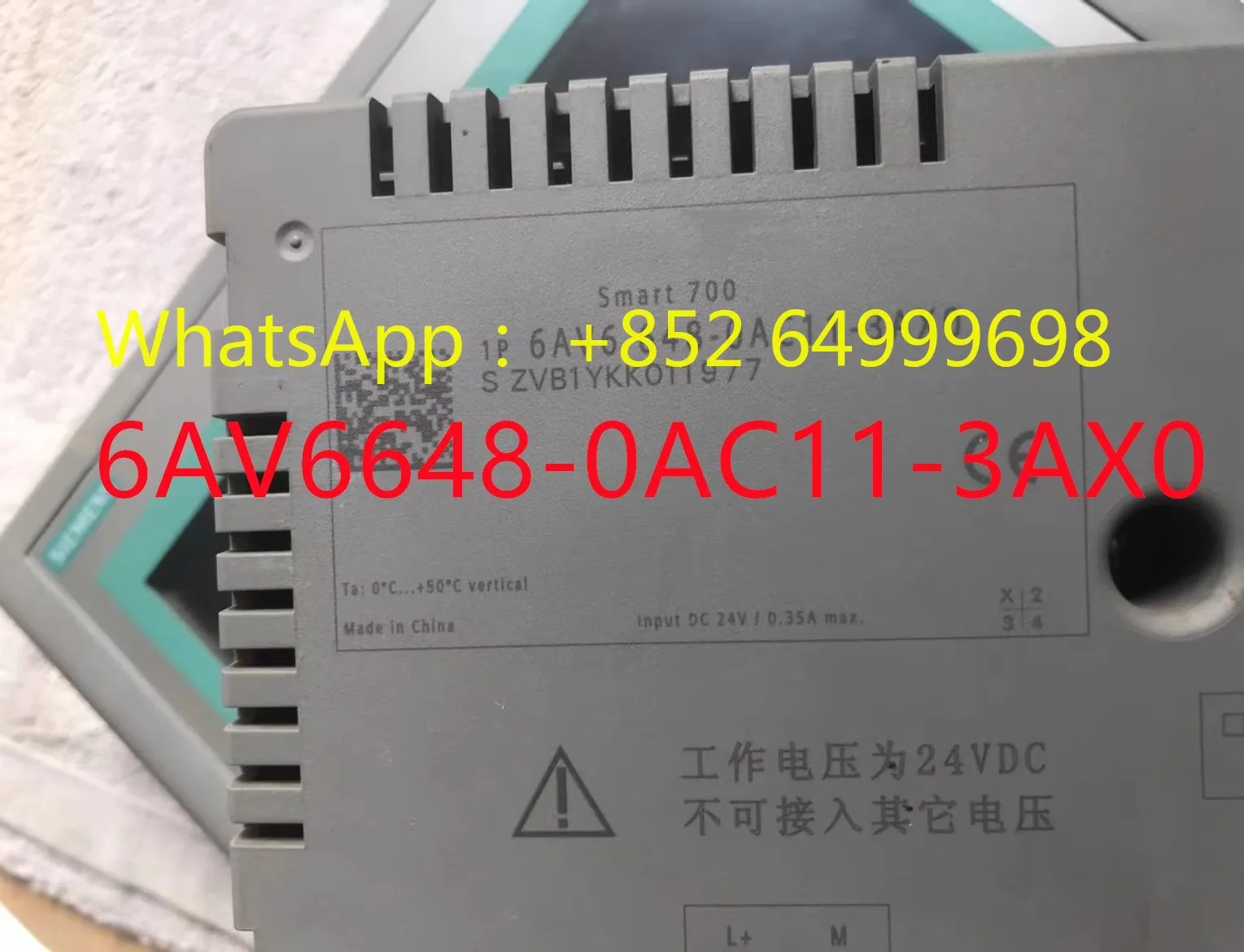 6AV6648-0AC11-3AX0 HMI 7-дюймовый Smart 700IE 6AV6648 0AC11 3AX0