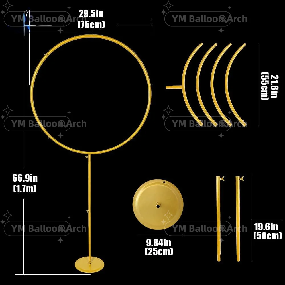 Кованое железное кольцо с воздушным шаром свадебные реквизиты столешница аркой