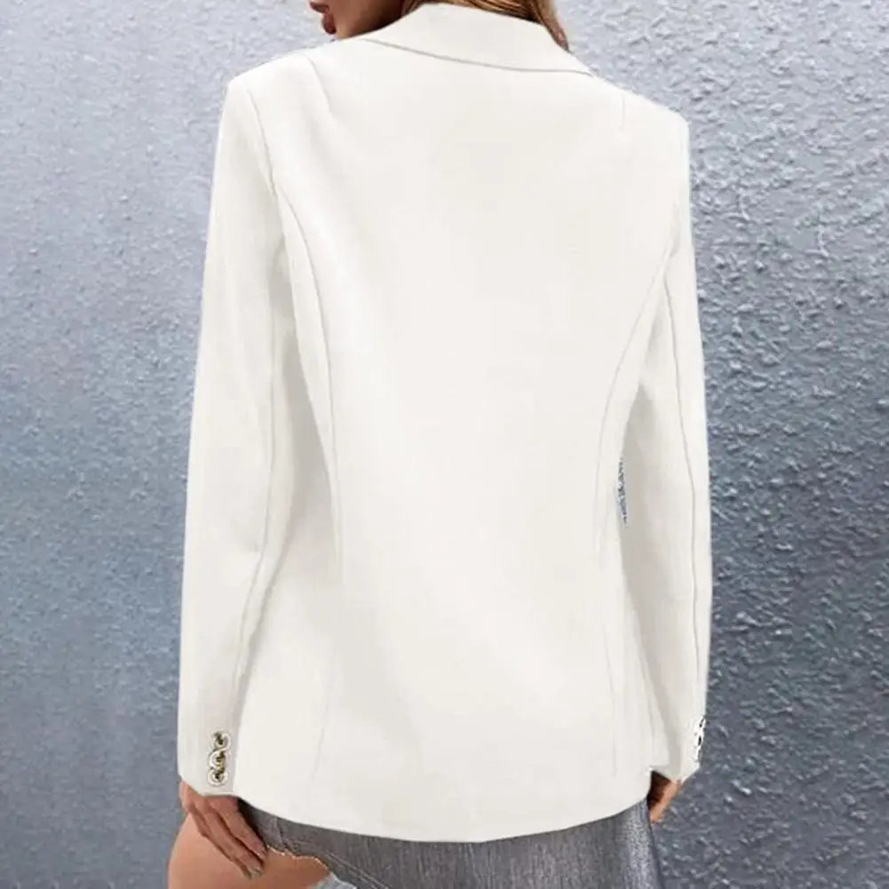 

S-2XL Soft Female Suit Coat-Commuter Clothes Patchwork Office Ladies Blazer Temperamental Business Clothes