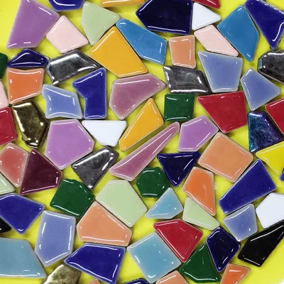 100 г необычная мозаика, креативная керамическая мозаика, сделай сам, хобби, настенные ремесла, декоративные материалы ручной работы, мозаичные элементы