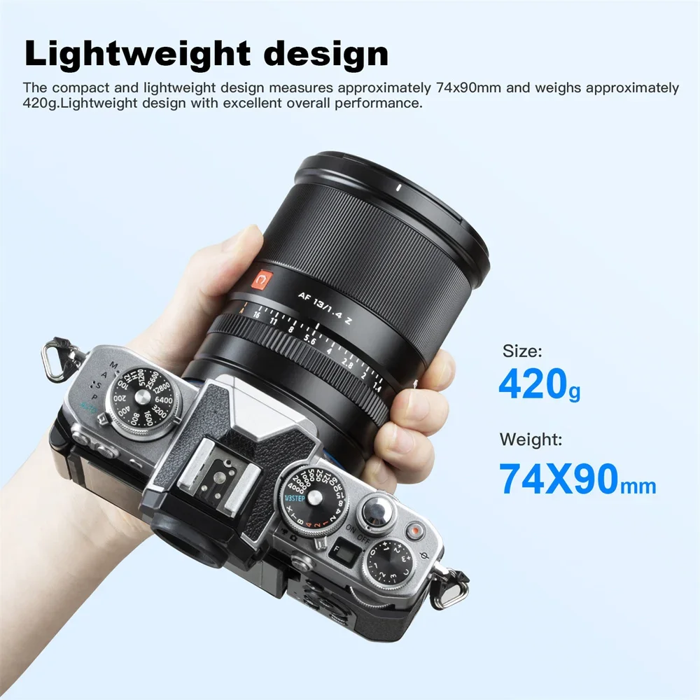 Объектив VILTROX 13 мм f1.4 широкоугольный объектив с автофокусом Aps-C для Nikon Z Mount Lens for
