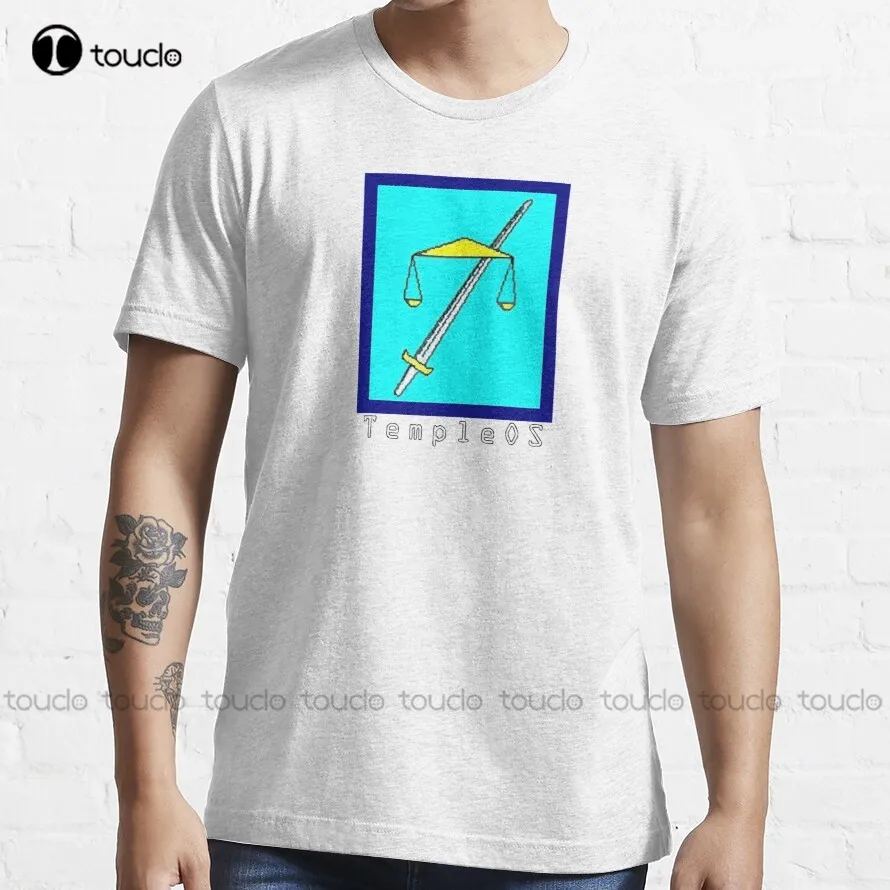 

Best Selling - Templeos Text Merchandise T-Shirt Templeos Cheap Tshirts New Popular Custom Aldult Teen Unisex Christmas Gift New