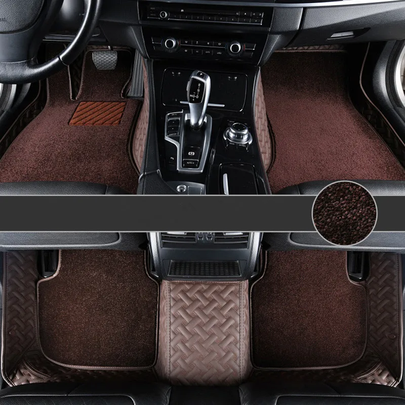 

High quality! Custom special car floor mats for BMW X4 2022 G02 waterproof double layers carpets for X4 2021-2019,Free shipping