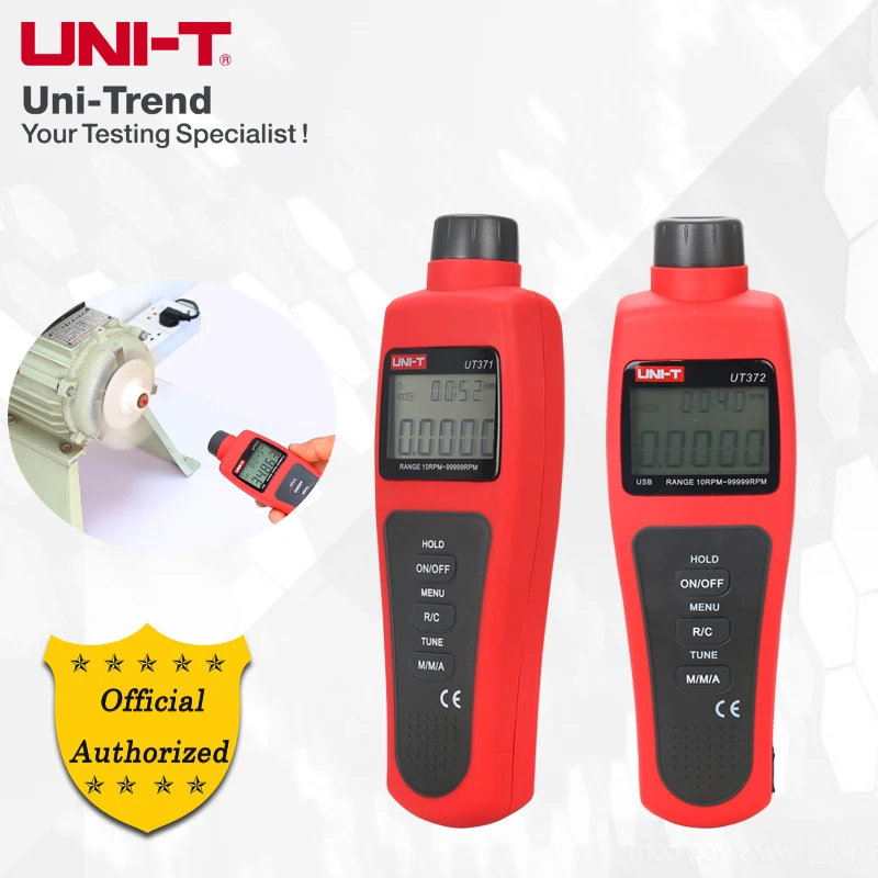 Бесконтактный тахометр серии UNI-T UT370 UT371 UT372 Оптоэлектронный цифровой
