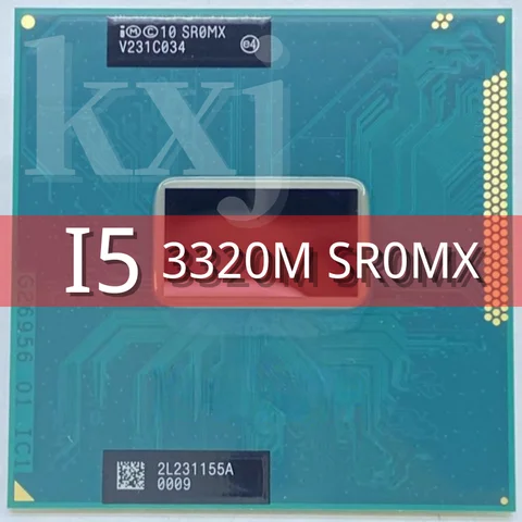 Процессор Intel Core i5-3320M i5 3320M SR0MX 2,6 ГГц двухъядерный четырехпоточный процессор 3M 35W Socket G2 / rPGA988B