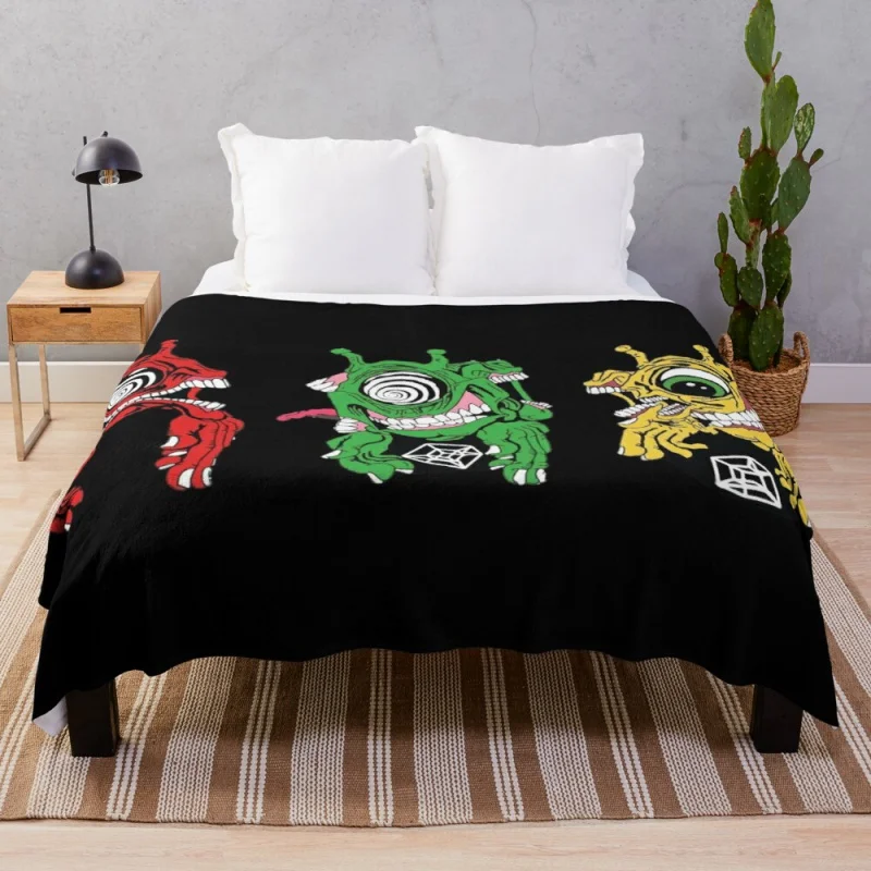 

Subtronics CyclopsThrow Blanket big thick furry couple blanket cotton knit blanket fluffy soft blankets