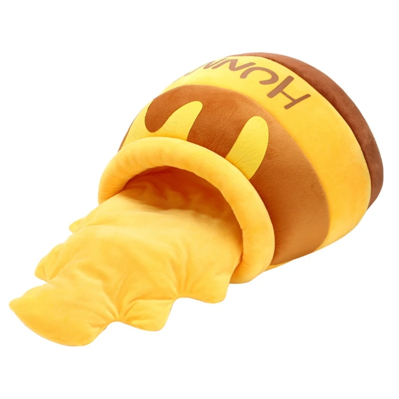 

Pet Tent Soft Bed Machine Washable Cave Design Dog House for cats Small Dogs