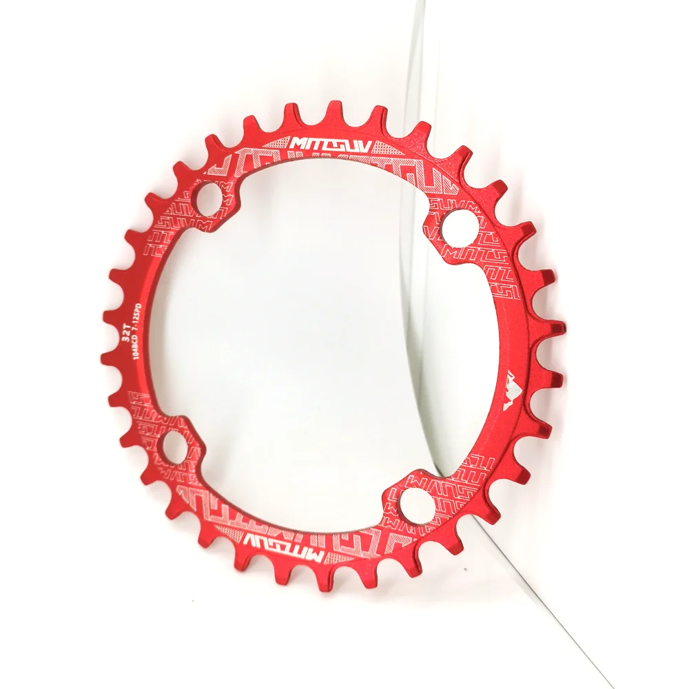 Передняя звезда с широкой переменной длиной передняя 104BCD 32T 34T 36T 38T цепная горного