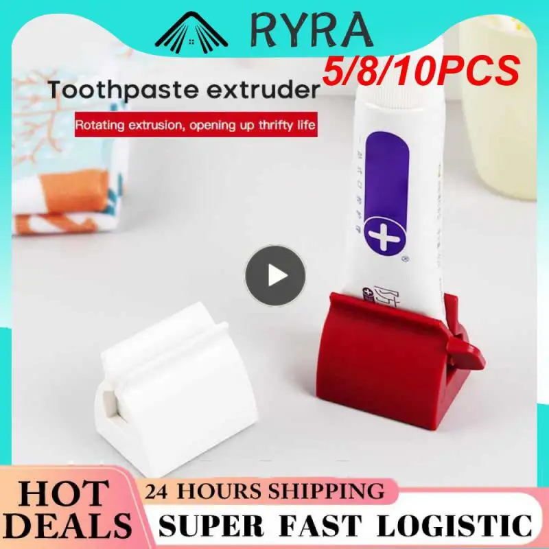 

Tube Squeezer Lazy Toothpaste Dispenser ABS Squeezing Tools Hair Color Dye Cosmetic Paint Squeezer Tube Wringer Hot