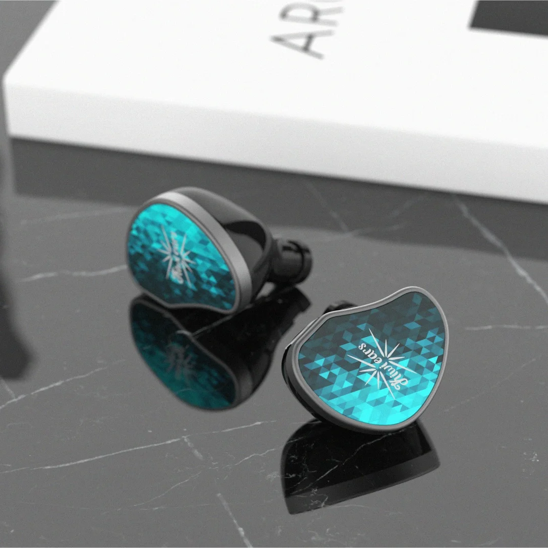 Фото Linsoul Kiwi Ears Stardust 1DD+4BA гибридные внутриканальные наушники с эргономичной посадкой и легкой конструкцией №1