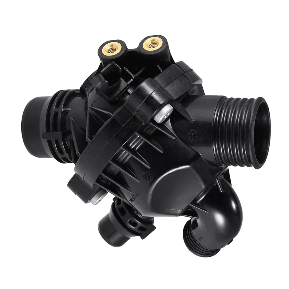 Черный корпус термостата охлаждающей жидкости 11537550172 для BMW 135i 335i X1 135is X5 X6, 1 шт.