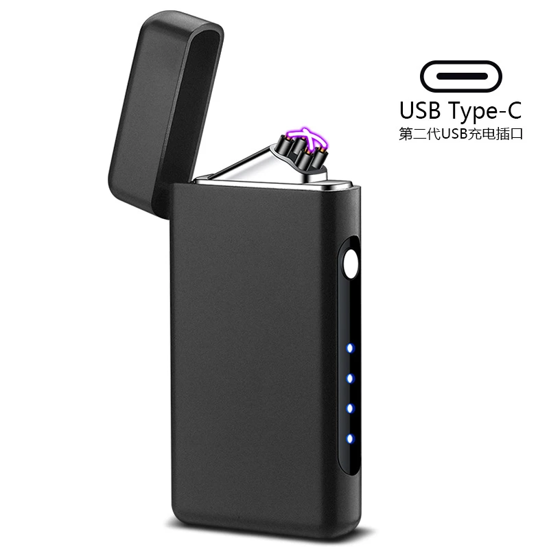 

Double Fire Arc Lighter, USB Type-C Charging, Gift advertisement, New