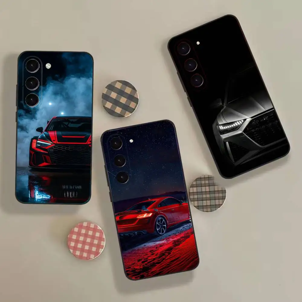 Фото Чехол для телефона Sports Car для Samsung Galaxy A 73,72,51,53,52,71,22,5G,Note,J7,8,9, мягкий черный чехол для телефона №1
