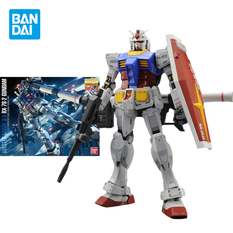Anime Figure Mg 1/100 Master Grade3.0 Rx-78-2  Action Figure