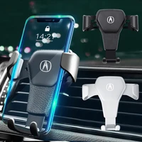 gravity car phone holder gps stand mobile cell phone support for acura integra tl tlx ilx rl nsx zdx mdx rdx tsx rsx rlx