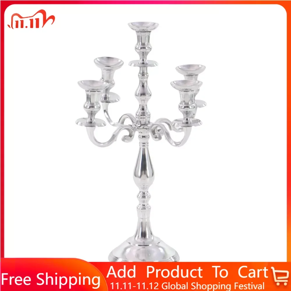 

5 держателей, серебряные фотосвечи, украшение для дома, бесплатная доставка, свечи и подставки, украшения для свечей, декоративные свечи