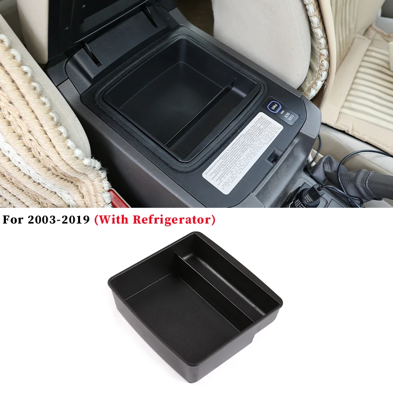 

ABS черный автомобильный подлокотник для центральной консоли, ящик для хранения для Toyota Land Cruiser Prado FJ150 150 2003-2019, аксессуары для салона автомобиля