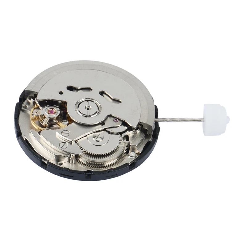 NH36 Accuracy Automatic Watch Movement Black/White Date Day Wheel Wristwatch Replacement For Seiko NH36 Movement