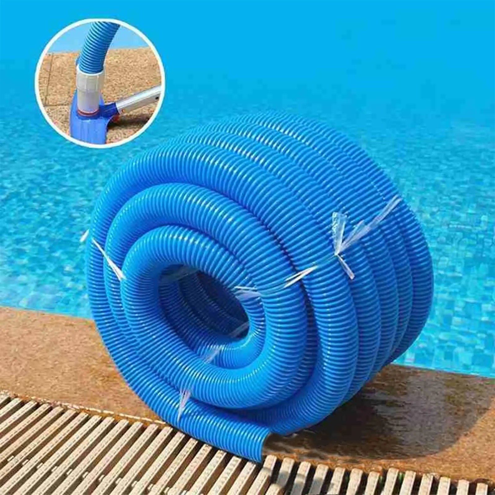

6.3 Swimming Pool Hose Water Hose Inground Swimming Vacuum Pipe Swimming Suction Cleaner Pipe Pool Replacement M8Y2