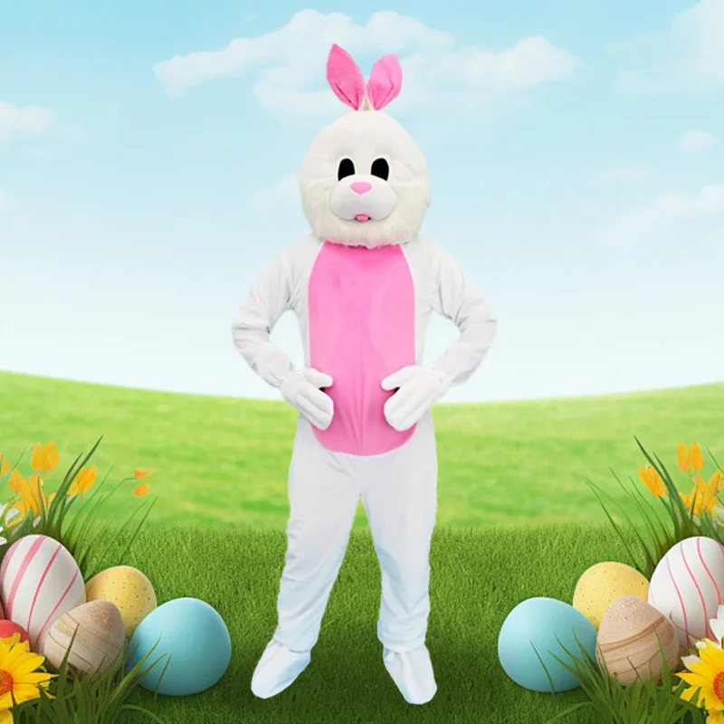 Новый костюм талисмана пасхального кролика рекламная церемония день рождения