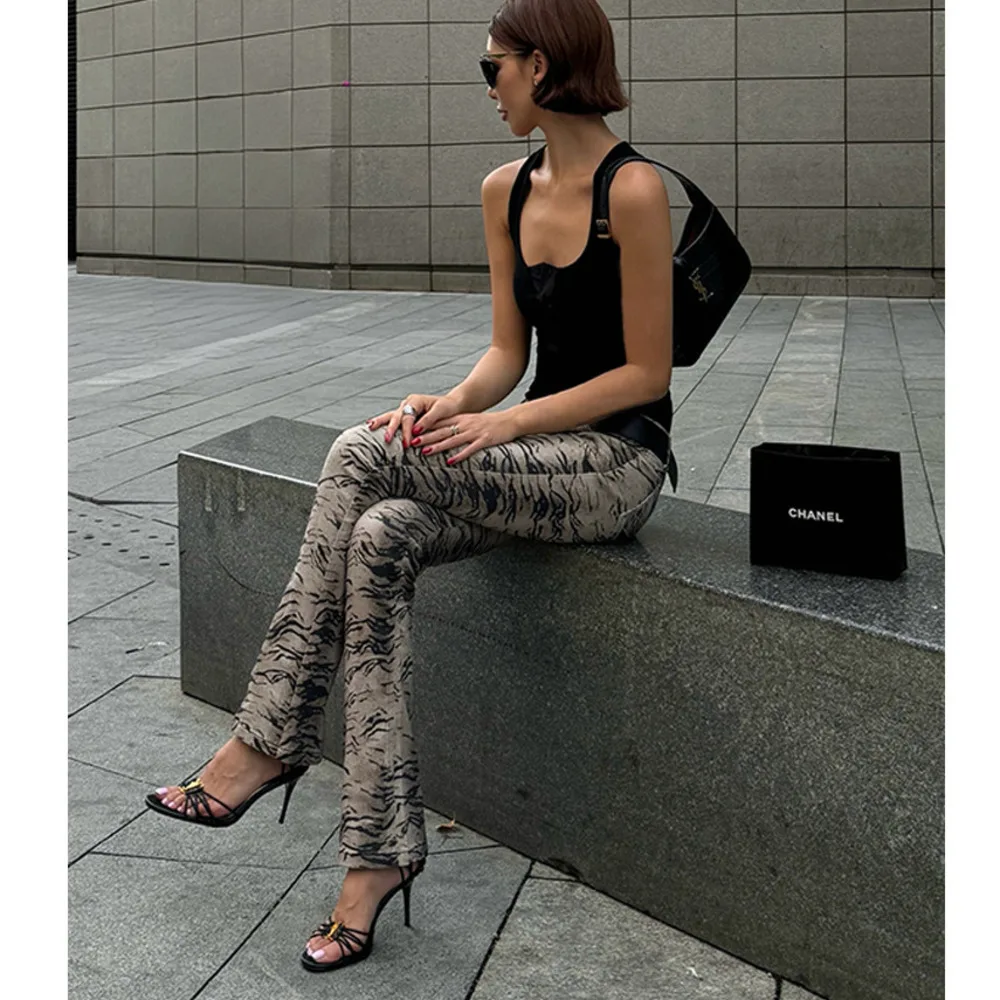 VanessaLab новые горячие девушки Дикий Тигр старые моющиеся воды низкая талия