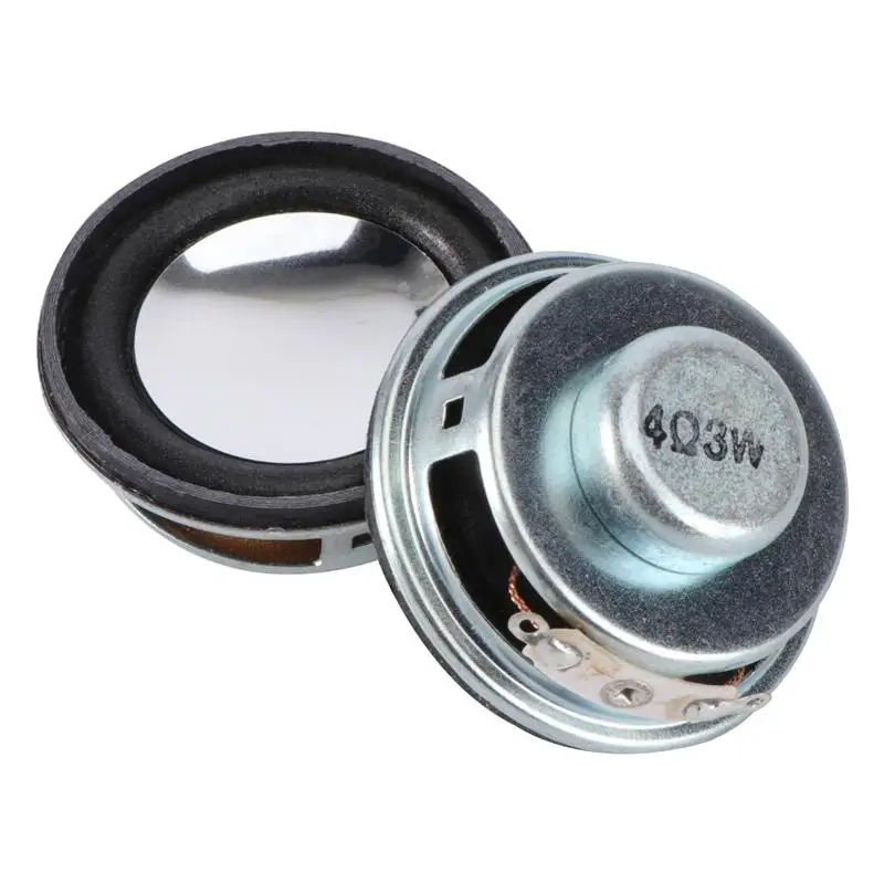 

2 Pcs Internal Magnet Audio Speaker Within The Magnetic Ultra Loudspeaker Amplifier (3W 4Ohm)
