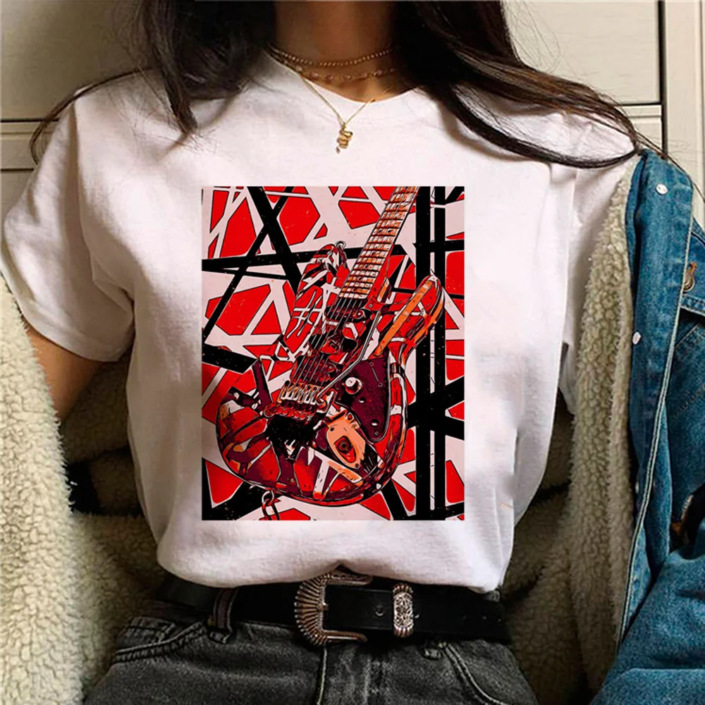 Женская футболка с принтом ван Халена