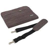 durable dustproof shockproof scrapeproof zippered soft sleeve carry bag case handbag for 13 inch notebook laptop