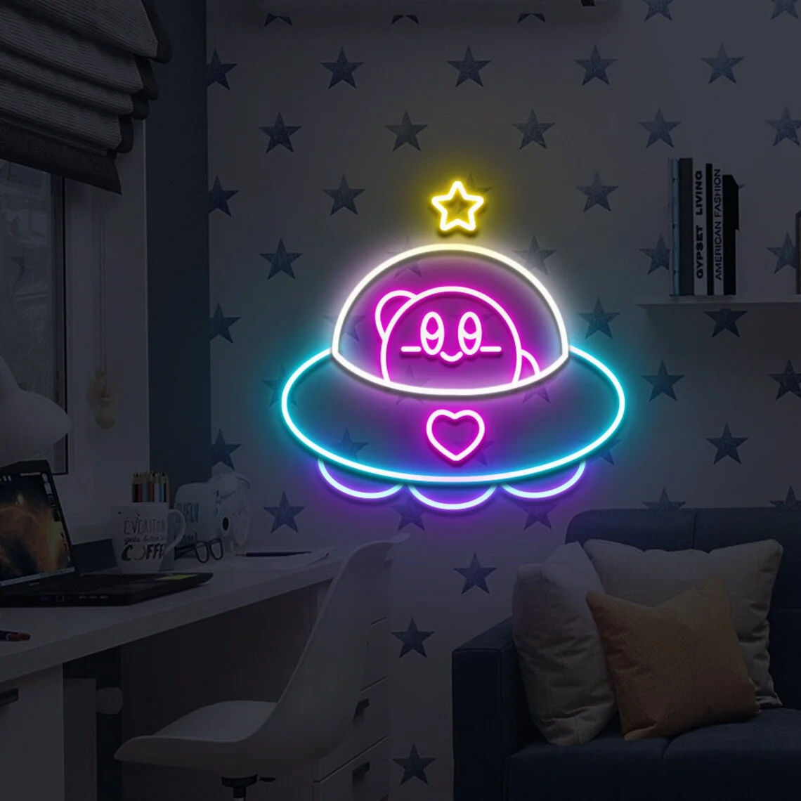

Anime Neon Sign Kawaii Kids Baby Night Lamp Art Wall Decor Cartoon Animes LED Lights for Girl Bedroom Personlized Wedding Party