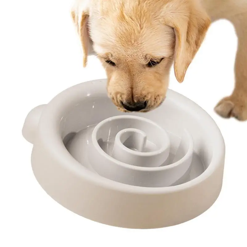 

Puzzle Dog Food Bowl Anti-Gulping Interactive Dog Bowl And Water Dog Bowl For Small And Medium Size Dogs