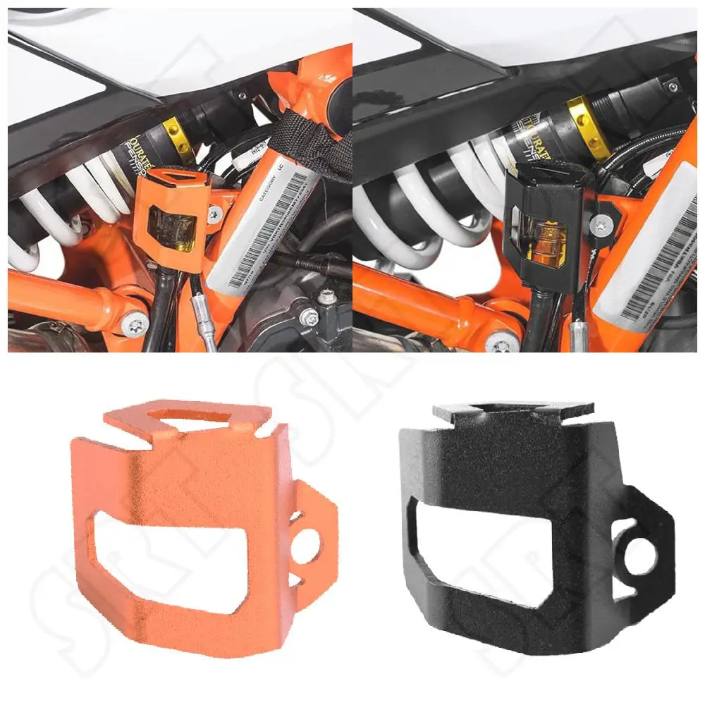 Fits for KTM ADV 1050 1090 1190 1290 Super Adventure Motorcycle Accessories Rear Brake Fluid Reservoir Cover Protector Guard