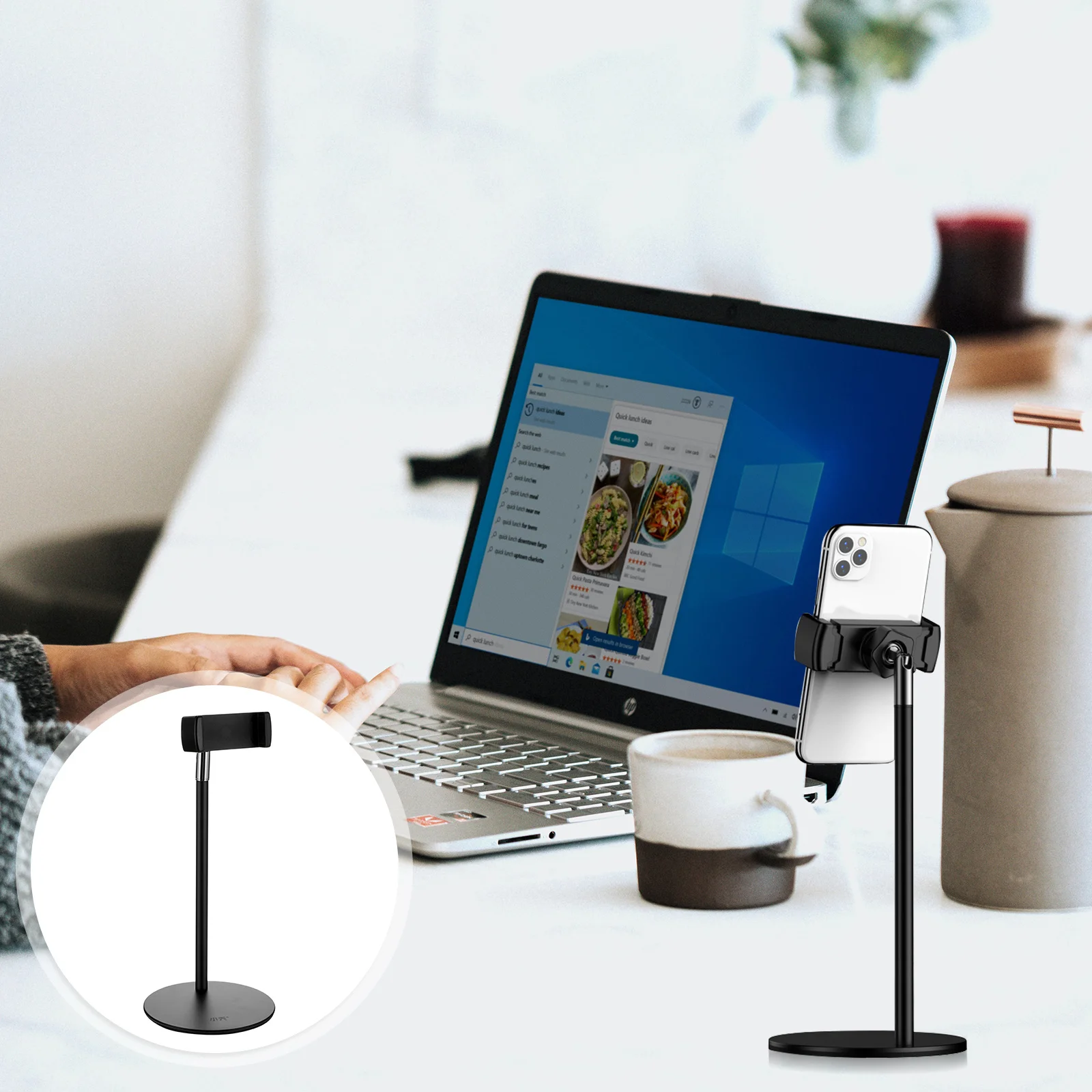 

Stand Tablet Holder Cellphoneadjustable Holders Mobile General Support Livestreamingdesk Multipurpose Desktop