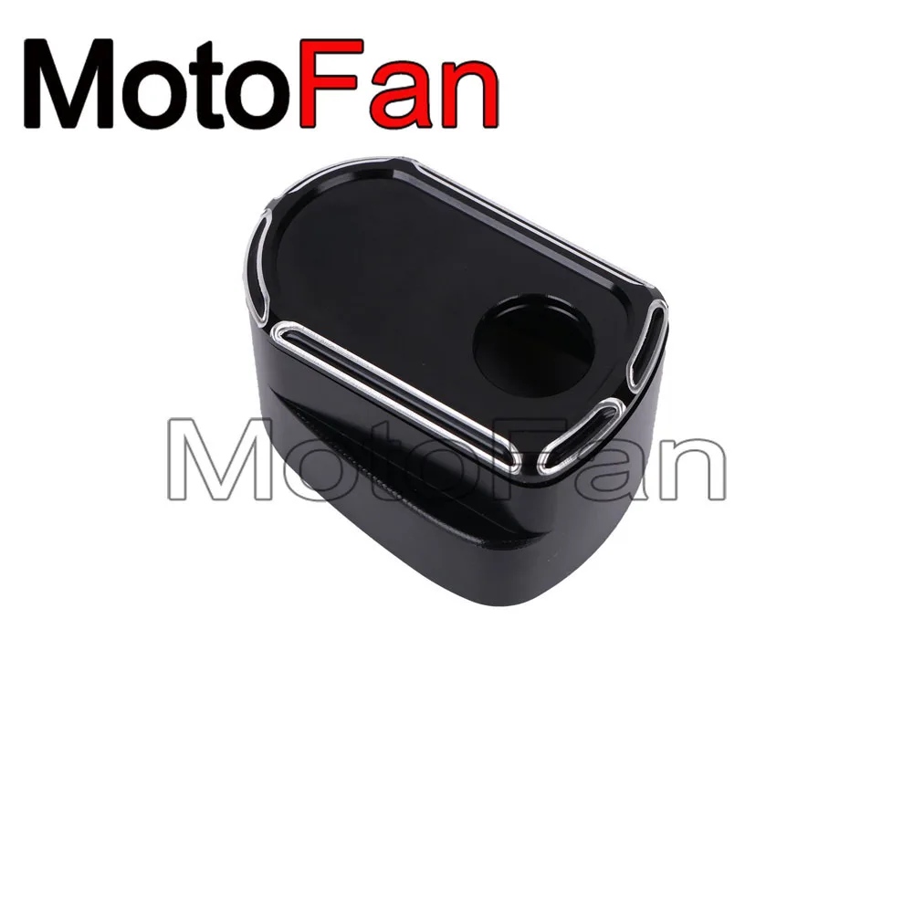 

Чехол для выключателя зажигания мотоцикла с гравировкой, черный для Harley Touring Street Glide FLHX Special CVO, пожарный