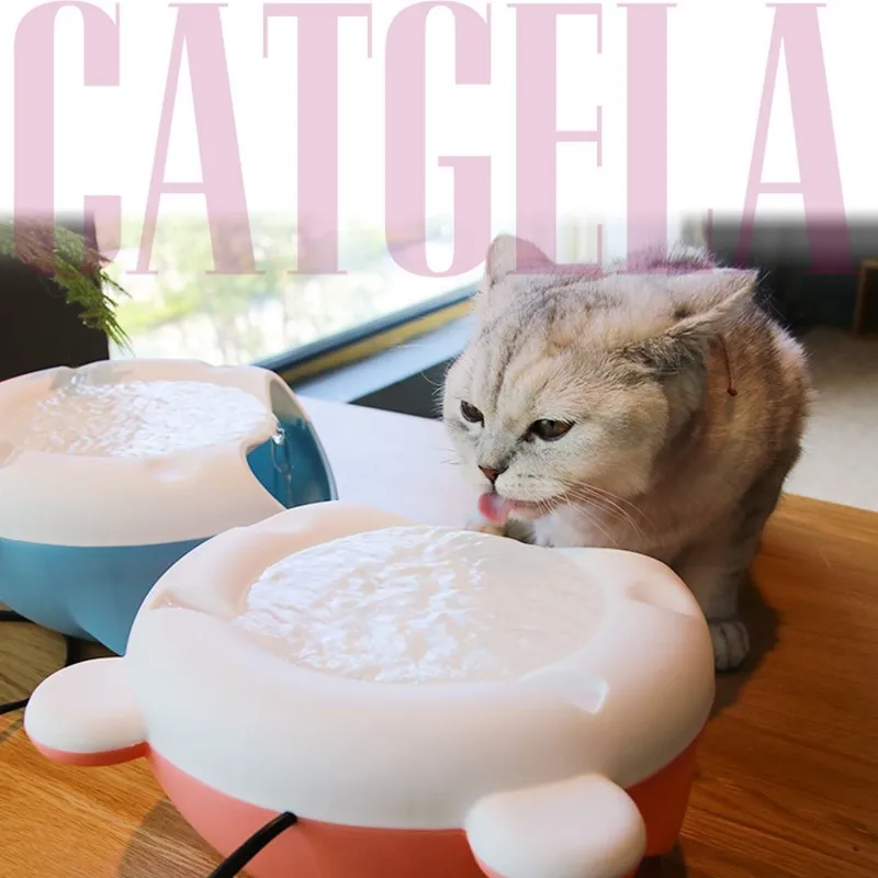 

Диспенсер воды для домашних животных, автоматический дозатор воды для собак и кошек, кислородная электрическая миска с фильтром и ночником