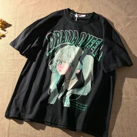 women t shirts harajuku goth anime female t shirt fairy grunge tops oversized loose short sleeve y2k tees summer kawaii clothes