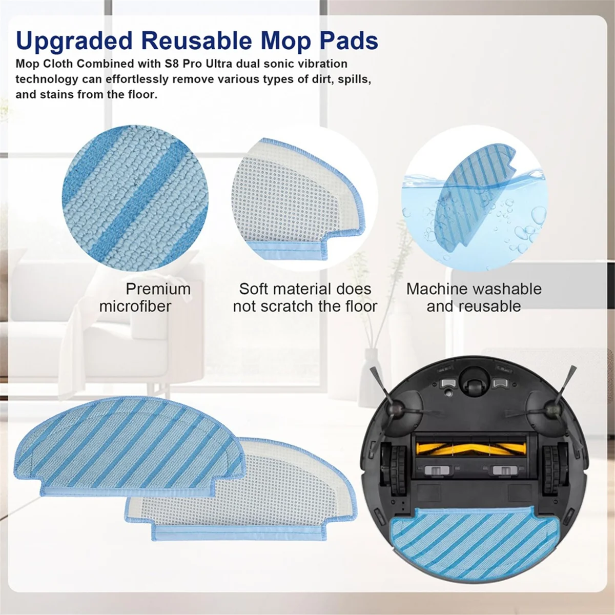 Комплект аксессуаров для робота-пылесоса ECOVACS DEEBOT N10 PLUS/ T9 +/ N8 PRO T8AIVI T8 +