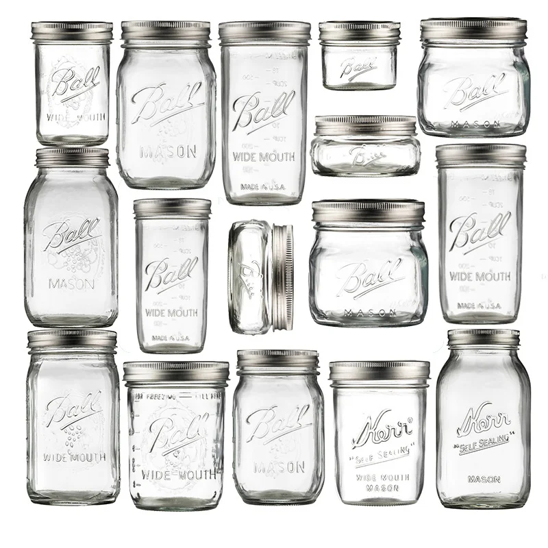 

Spices Glass Jars Lid Round Honey Bottle Kitchen Cookie Honey Seasoning Storage Jar Holder Container Rangement Household Items