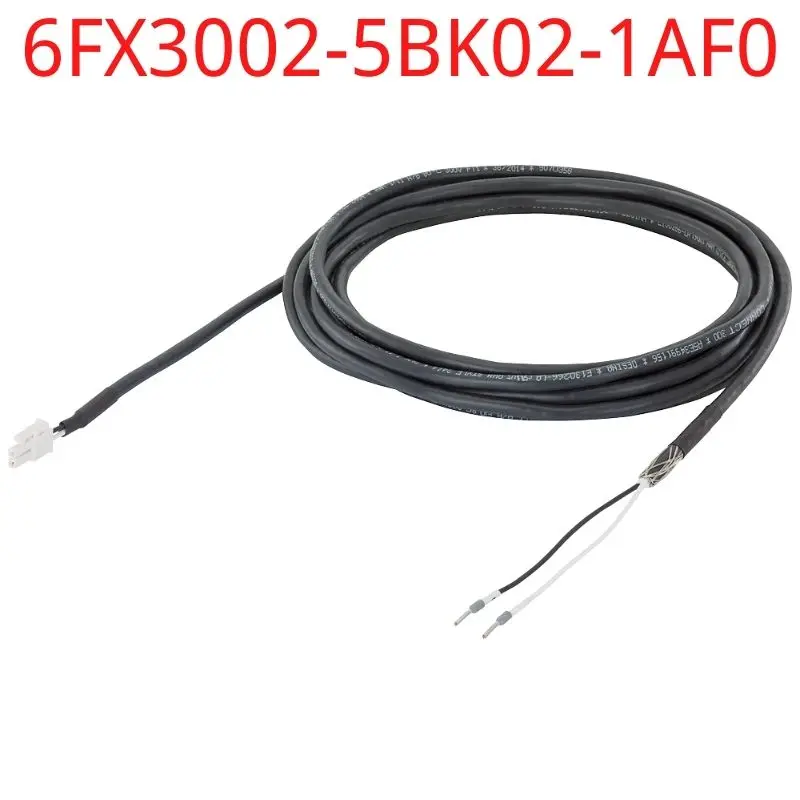 

6FX3002-5BK02-1AF0 Brand New Brake cable pre-assembled 6FX3002-5BK02-1AF0 2x0.75, for motor S-1FL6 LI with V90 230 V