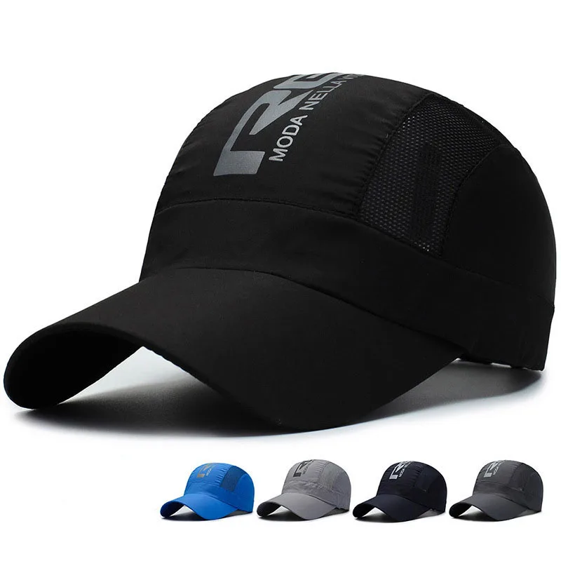 Кепка мужская Спортивная сетчатая быстросохнущая дышащая бейсболка для рыбалки