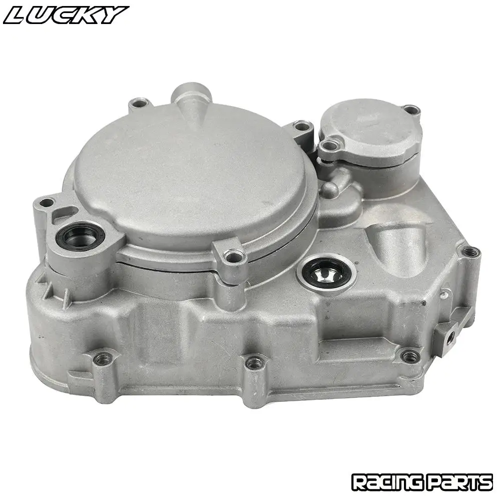 

Motorcycles Right Side Crankcase Cover Clutch Cover Set For 60mm Bore YX 150 160cc 1P60FMJ 1P60FMK Engine Dirt Pit Bike Parts