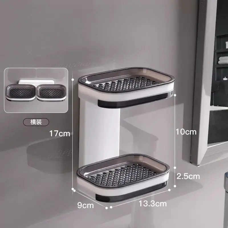 

Двухслойная мыльница для ванной комнаты