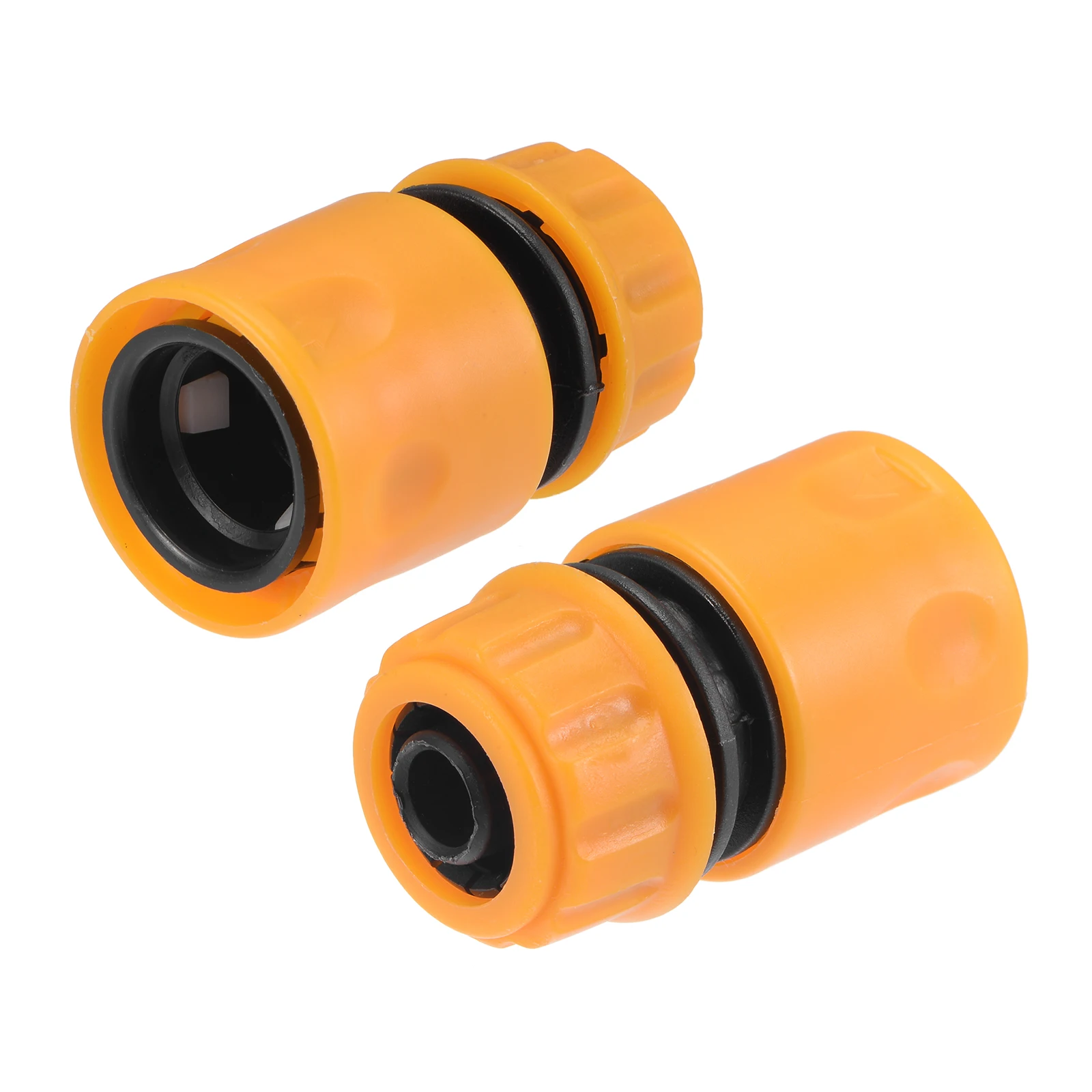 Fitting 12mm Id Pipe For Garden Tap Tube Orange Pack Of 2