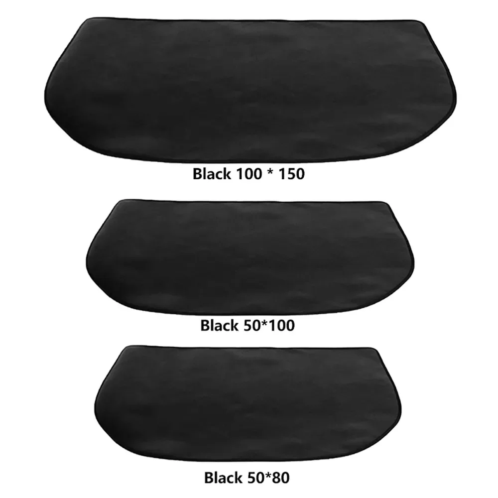 

Огнеупорное одеяло, огнеупорное одеяло, половина камина, ковер, отделка из полиэстера, нескользящий коврик, защищает пол от искр