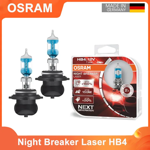 OSRAM H1 H3 H4 H7 Ночной выключатель Лазерная фара следующего