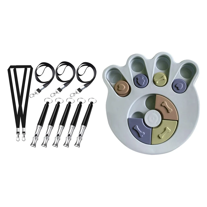 

5 шт., ультразвуковая детская игрушка-головоломка для собак