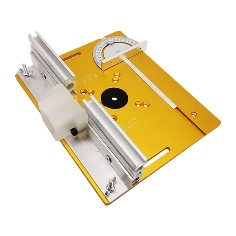 Модернизированная алюминиевая вставная пластина стола фрезерного станка с